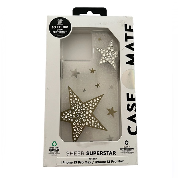 CASE-MATE Sheer Superstar iPhone 13 Pro Max - Picture 11 of 12